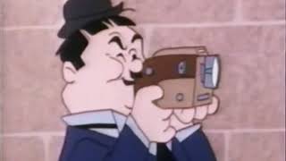 A Laurel and Hardy Cartoon Episode 1 Cant Keep a Secret Agent [upl. by Farrish214]