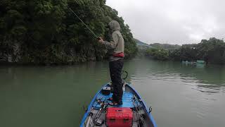 雨の相模湖 レンタルボートでバスフィッシング！ 初の長尺動画です [upl. by Repooc158]