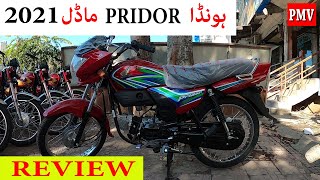 HONDA PRIDOR 100cc MODEL 2021 REVIEW amp PRICE [upl. by Inus]