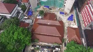 Proses Pembangunan Gedung Perpustakaan Nasional Jl Medan Merdeka Selatan No 11 Drone no edit [upl. by Felizio]