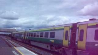 Class 201 with Mk4 Passing through Adamstown for Dublin Heuston [upl. by Iaht511]