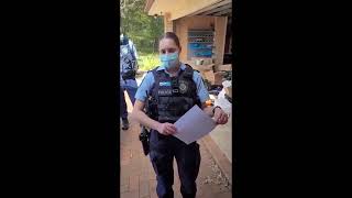 Controversial New South Wales Police Force Harass Sydneysider on his property NSW Police Corruption [upl. by Biddick]