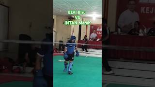 PORKAB NIAS 2024  WUSHU  ELVI Biru VS INTAN Merah [upl. by Atekin267]