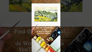 Paint the Blue Ridge Mountains in watercolour [upl. by Zoltai]