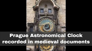 9th October 1410 The Prague Astronomical Clock first noted in a medieval document [upl. by Adolph]