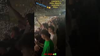 Concerto  Sfera Ebbasta ​⁠ Lunedì 24 giugno 2024  Stadio San Siro  Milano  Gol Italia  Sfera [upl. by Adnylam]