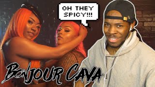 AMERICAN REACTS TO SHAYBO x MISS LAFAMILIA  BONJOUR CAVA UK RAP REACTION OH THEY SOME FREAKS [upl. by Eisiam]