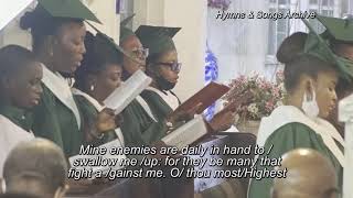 Chanting of Psalm 51 with Lyrics by St Andrews Anglican Cathedral Warri [upl. by Salokkin]