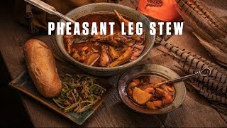 Pheasant Leg Stew [upl. by Aehtela]