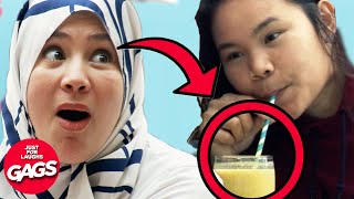 Gut Health Smoothie Prank  Just For Laughs Gags [upl. by Oizirbaf]