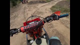 Parkwood Off Road Centre enduro Wednesday practice p1 ktm Ktm300exc enduro [upl. by Denice]