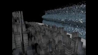 Fluid Simulation  Tsunami [upl. by Assenad]