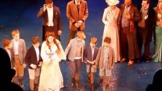 Curtain Call in the last performance of Finding Neverland in NY 82116 [upl. by Amieva]