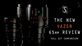 Worlds first Vazen Anamorphic full set review inc the new 65mm [upl. by Eelyac]