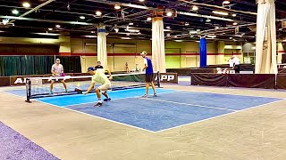 HowardPinilla vs HongLee  APP Chicago Indoor Championships  Shootout Rd 1 [upl. by Lessard]