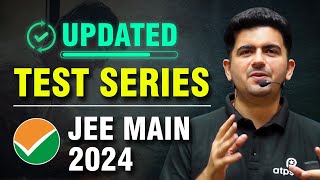 Best Mock Test Series for Reduced amp updated Syllabus  JEE MAIN 2024  ATP STAR AOTS [upl. by Enilra718]