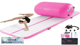 VEVOR Inflatable Gymnastics Air Mat Set 2 PCS Tumbling Mat Tumble Track Review [upl. by Sharlene]