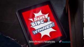 Sun Bingo  Dominos Pizza Promotion [upl. by Jeniece731]