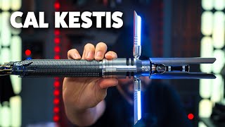 Star Wars Cal Kestis Crossguard Lightsaber Review CCSabers 89 Sabers [upl. by Nylinej]