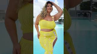 CLAUDIA ROJAS 💎 CURVY PLUS SIZE FASHION MODEL TRENDY FASHION amp STYLE OUTITS  DONTs [upl. by Dorman]