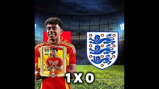 Espanha X Inglaterra☠️ fifa23 eafc24 eafcmobile fifamobile fifa shorts [upl. by Kcirdnek]