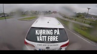 WrightTV KJØRING PÅ VÅTT OG GLATT FØRE [upl. by Elburt]