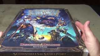 Lords of Waterdeep  Scoundrels of Skullport Unboxing [upl. by Ahseile]