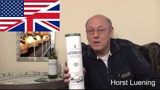 Whisky ReviewTasting Laphroaig 10 years [upl. by Sagerman]