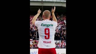 Fredrikstad supportere synger Kjelsrud Johansens navn [upl. by Cavit]