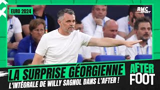 Euro 2024  Willy Sagnol sélectionneur de la surprenante Géorgie dans lAfter Foot [upl. by Millicent]