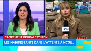 L’injonction de McGill débattue aujourd’hui quel sort attend le campement propalestinien  explica [upl. by Mcgaw]