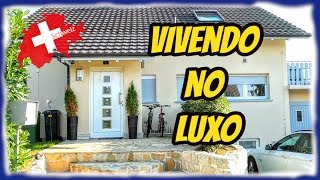 Tour pelas casas do meu bairro  vivendo na Suiça  Diarios dos Spindlers [upl. by Amees380]