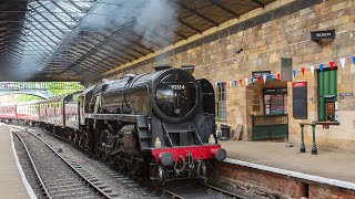 All STEAM at Pickering Station on the North Yorkshire Moors Railway [upl. by Phemia]