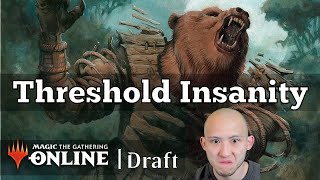 Threshold Insanity  Dominaria Remastered Draft  MTGO [upl. by Adnar]