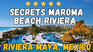 Secrets Maroma Beach Riviera Cancun  Riviera Maya Mexico AllInclusive Resort [upl. by Sholley429]