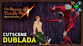 NANATSU GC DUBLADO  Escanor Vs Galand amp Melascula [upl. by Neidhardt]