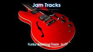 Funk Guitar Guitar Backing Track  F7 [upl. by Llesirg659]