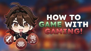 How to Game with Gaming  Gaming Guide Talents Builds and Teams  Genshin Impact 44 [upl. by Fennell792]