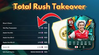 EA FC 25  3Rész  A teljes Total Rush Takeover Reward [upl. by Ralfston573]