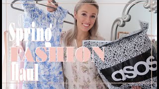 SPRING FASHION HAUL 🌸 ASOS Tory Burch Reiss  FashionMumblrSpringEdit [upl. by Anilet]