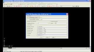 How to import SVY21 boundary coordinates from SLA into AutoCAD 怎样输入来自新加坡土地局的界址坐标？ [upl. by Skees]