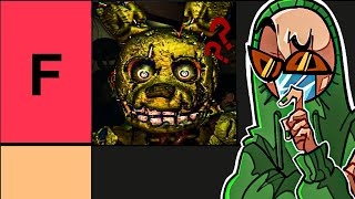 Ranking every FNAF jumpscare [upl. by Morell]