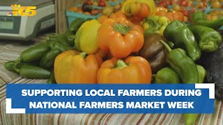 How to support your local farmers during National Farmers Market Week [upl. by Ilatan]