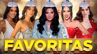 Miss Universe 2023 Top 12 Máximas Favoritas LATINAS a Coronar 👑 [upl. by Yuhas987]