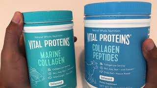 Collagen Peptides Vs Marine Peptides [upl. by Rosamond]