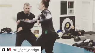 Michelles BADASS Fight Training for Film Reel [upl. by Aurelio]