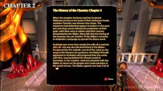 Dragon Age 2  Chantry Historian Achievement  Trophy All History of Chantry chapter locations [upl. by Yatnuhs]