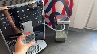 Melitta Caffeo Barista TS Smart F850 102 Test mit Latte Macchiato [upl. by Adlemi]