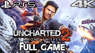 UNCHARTED 2 PS5 REMASTERED Gameplay Walkthrough FULL GAME 4K 60FPS [upl. by Cappella]