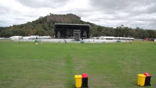 Bruce Springsteen amp the E Street Band at Hanging Rock  March 2013  Time Lapse 2 [upl. by Hessney694]